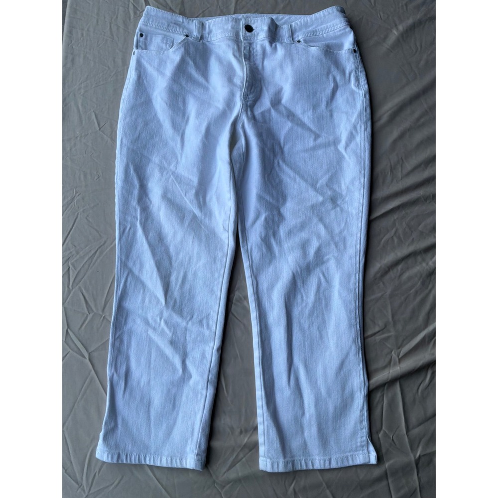 Coastal‎ Womens Chicos Platinum Crop Jeans 0.5 White